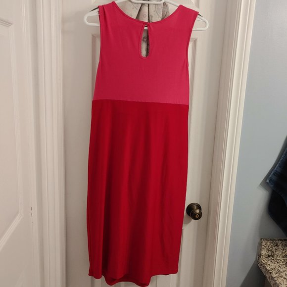 Red & Pink Work Dress - Picture 2 of 5